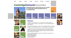 Desktop Screenshot of cambridgeconcord.com